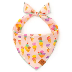 Sundae Funday Dog Bandana